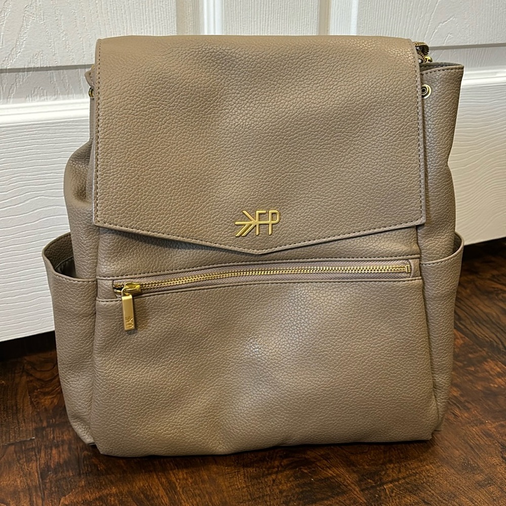 Freshly picked backpack diaper bag